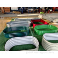 Garden Raised Bed outdoor guard metal oval palnter Supplier